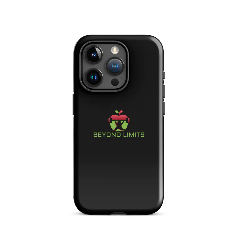 iPhone ® Tough Case mat/glans zwart Beyond Limits