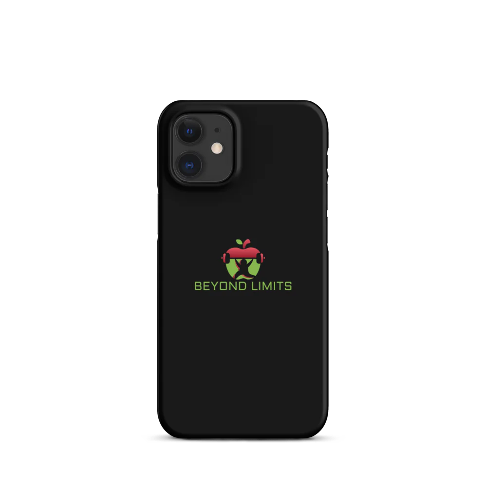 iPhone ® Slim Case glans/mat zwart Beyond Limits